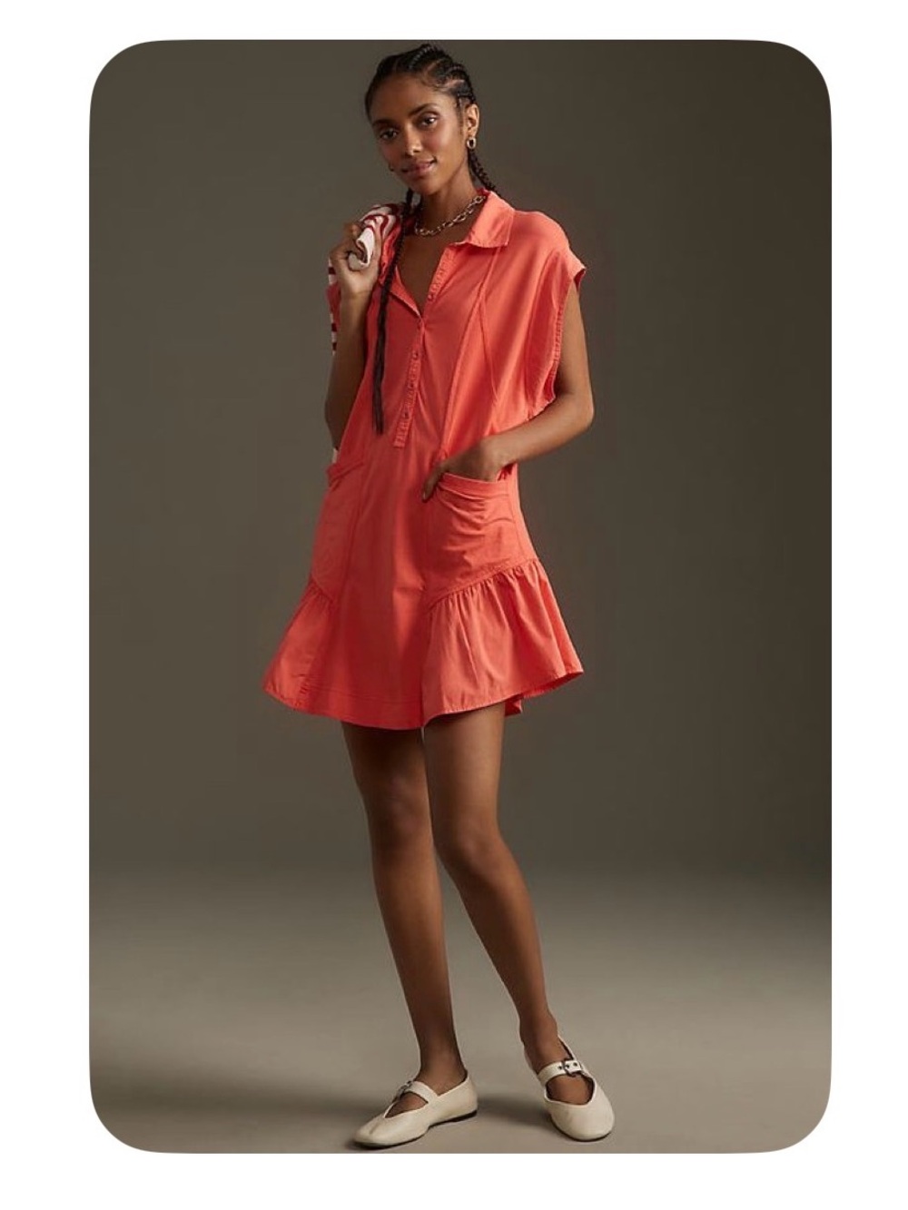 Daily Practice by Anthropologie Short-Sleeve Tango Dress